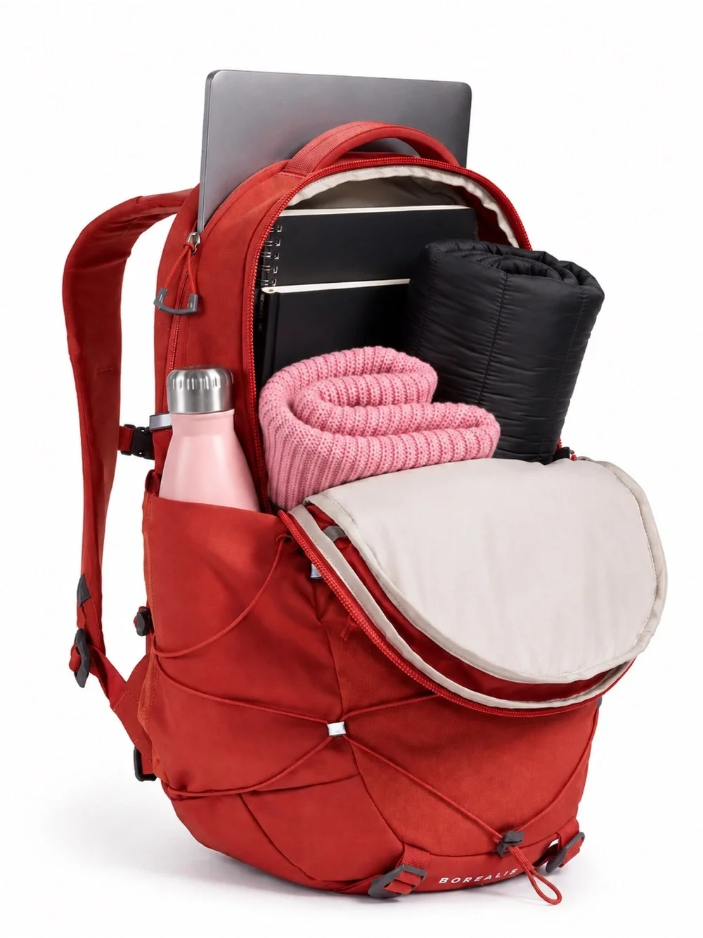 The North Face Women’s Borealis Backpack Mars Dust Dark 27L NWT